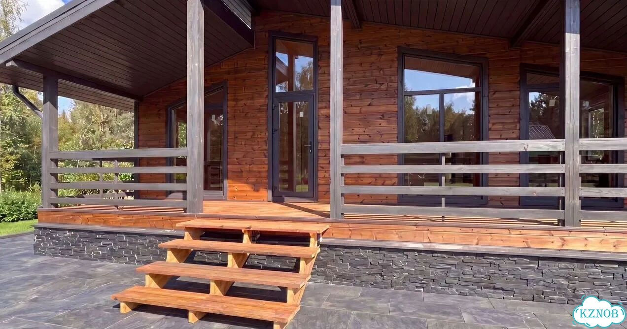 Каркасный дом 55 м2 с террасой под ключ ипотека фото 4