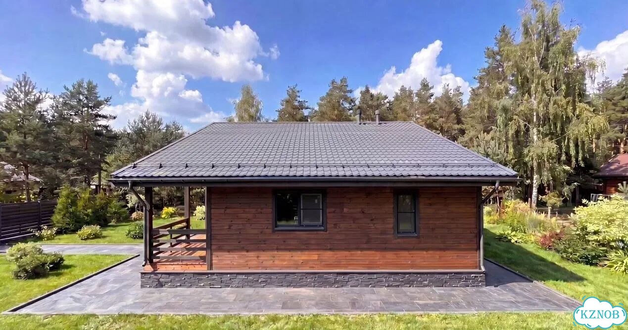 Каркасный дом 55 м2 с террасой под ключ ипотека фото 6