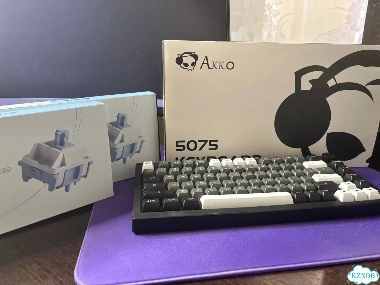 Механическая клавиатура Akko 5075b plus фото 1