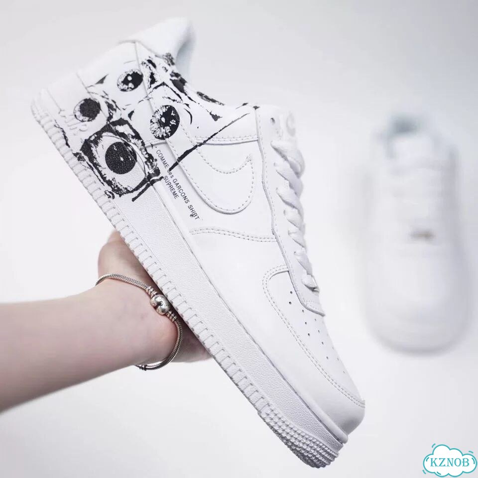 Кроссовки Nike Air Force x CDG x Supreme фото 2