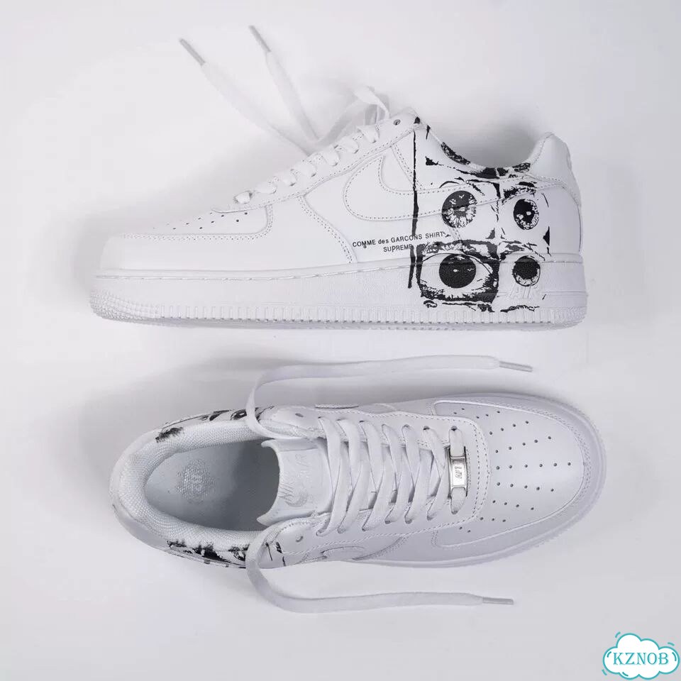 Кроссовки Nike Air Force x CDG x Supreme фото 5
