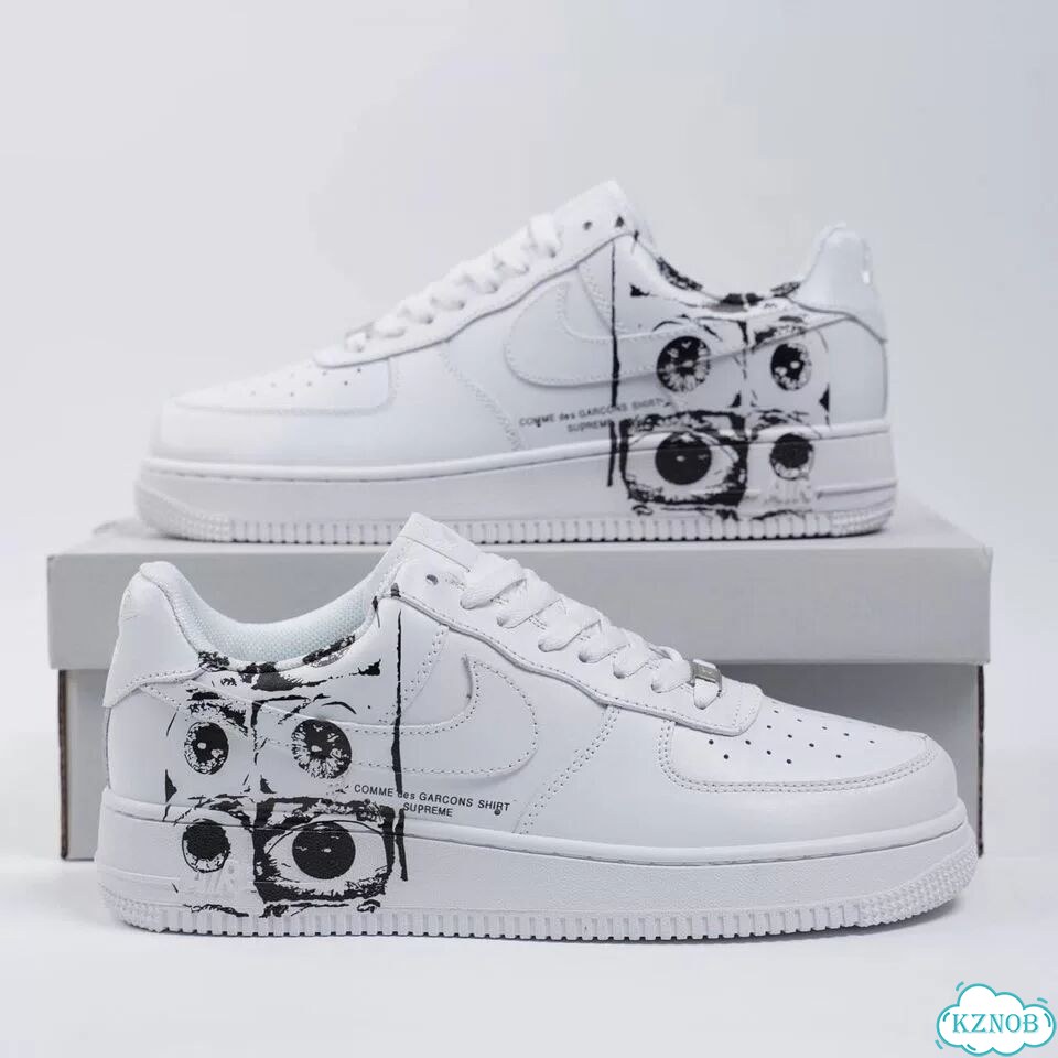 Кроссовки Nike Air Force x CDG x Supreme фото 7