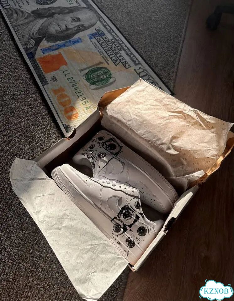 Кроссовки Nike Air Force x CDG x Supreme фото 9