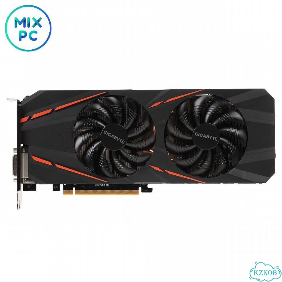 Видеокарта GTX 1060 6GB gigabyte Gaming GV-N1060G1 gaming-6GD Б.У. с гарантией 14 дней фото 1