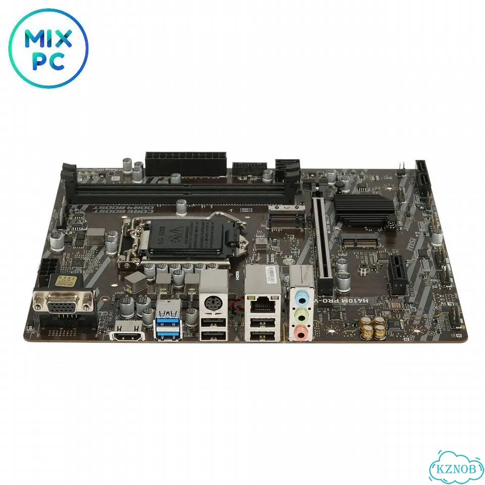 Материнская плата LGA1200 MSI H410M PRO-VH Б.У. с гарантией 14 дней фото 3