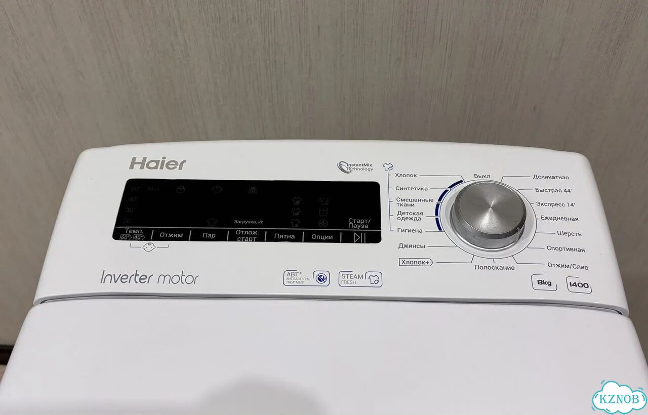 Стиральная машина Haier с вертикальной загрузкой фото 3