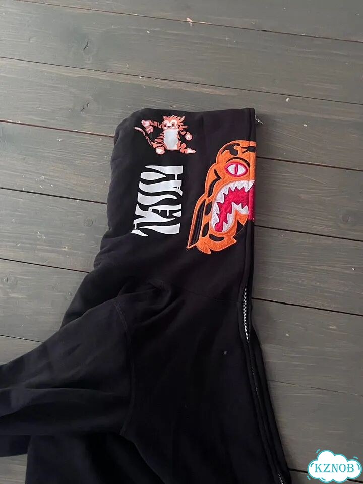 Bape tiger черная зипка s фото 1
