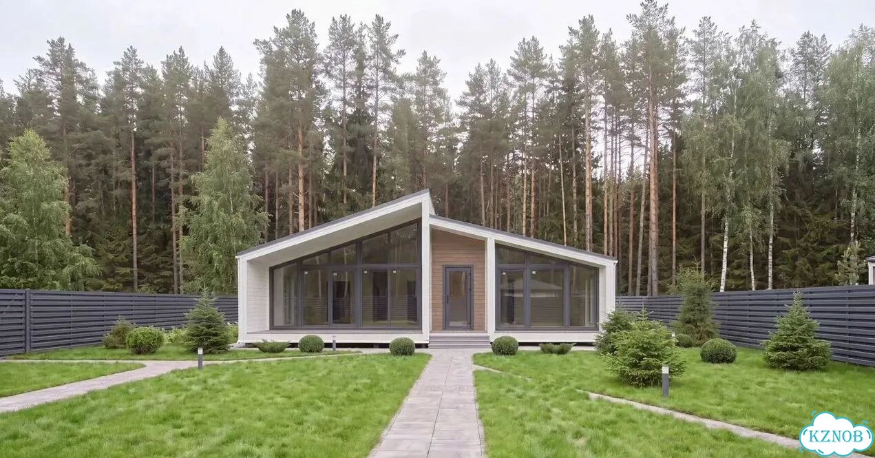 Дом каркасный. Готовый домокомплект 104 м2 терраса фото 8