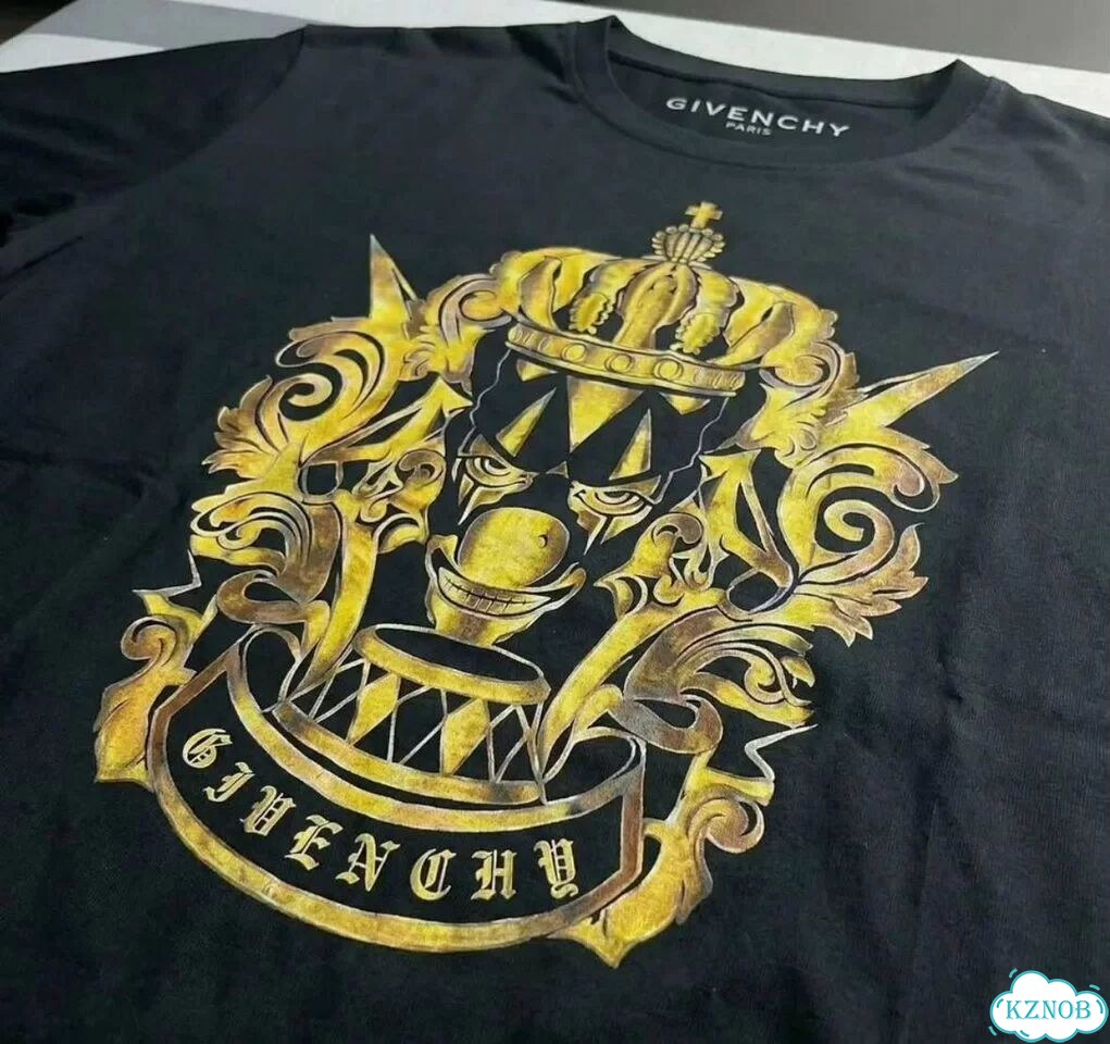 Футболка Givenchy gold King фото 3