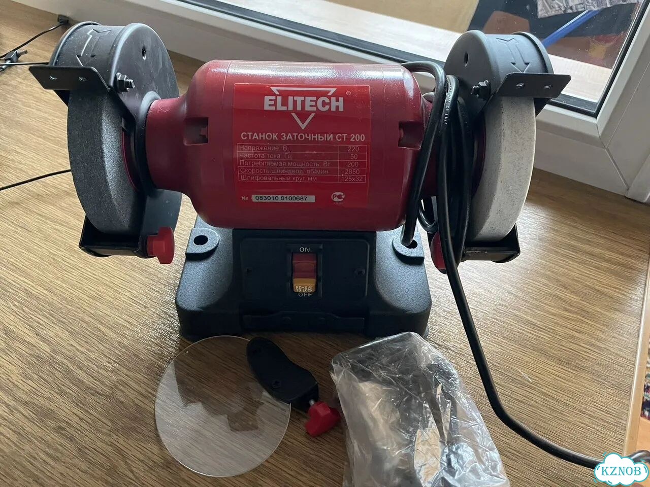 Заточный станок Elitech CT 200 фото 3