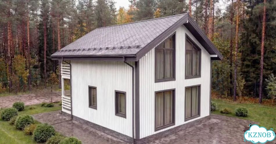Дом каркасный. Готовый домокомплект. 108 м2 фото 7
