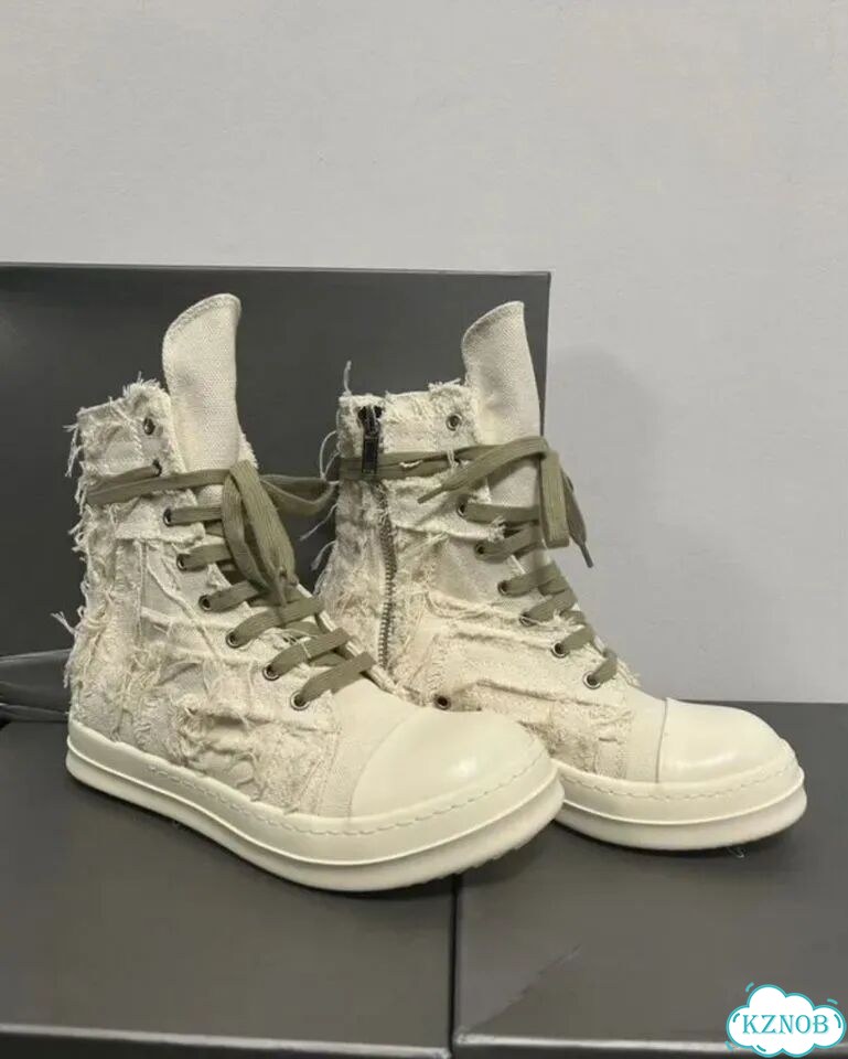 Кеды Rick Owens Ramones Slashed фото 1