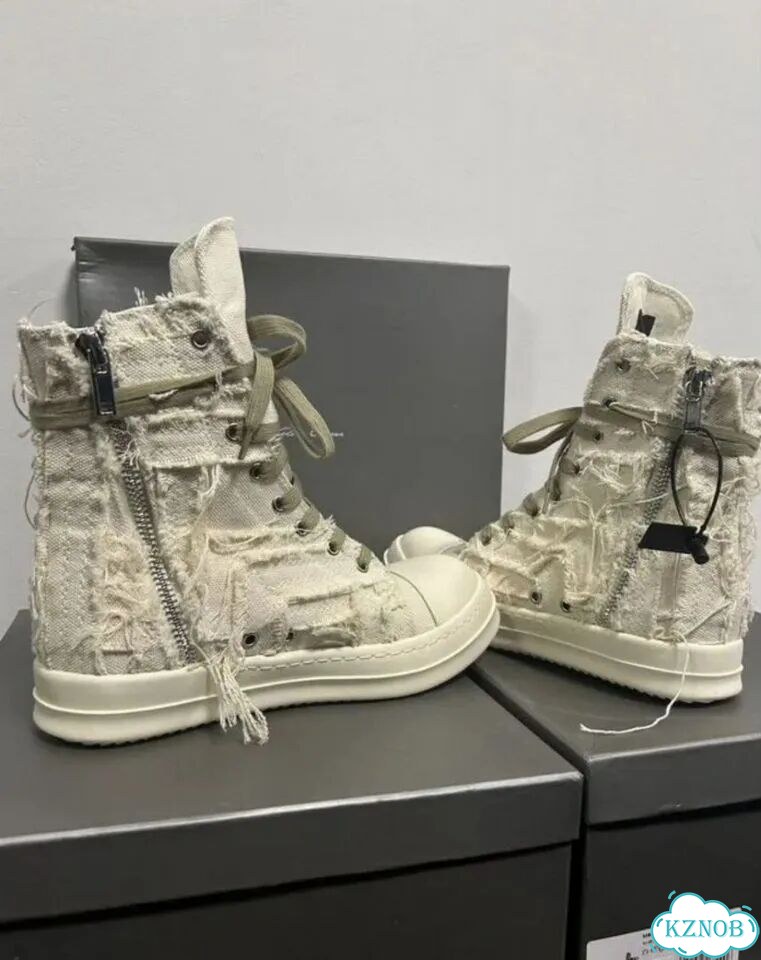 Кеды Rick Owens Ramones Slashed фото 2