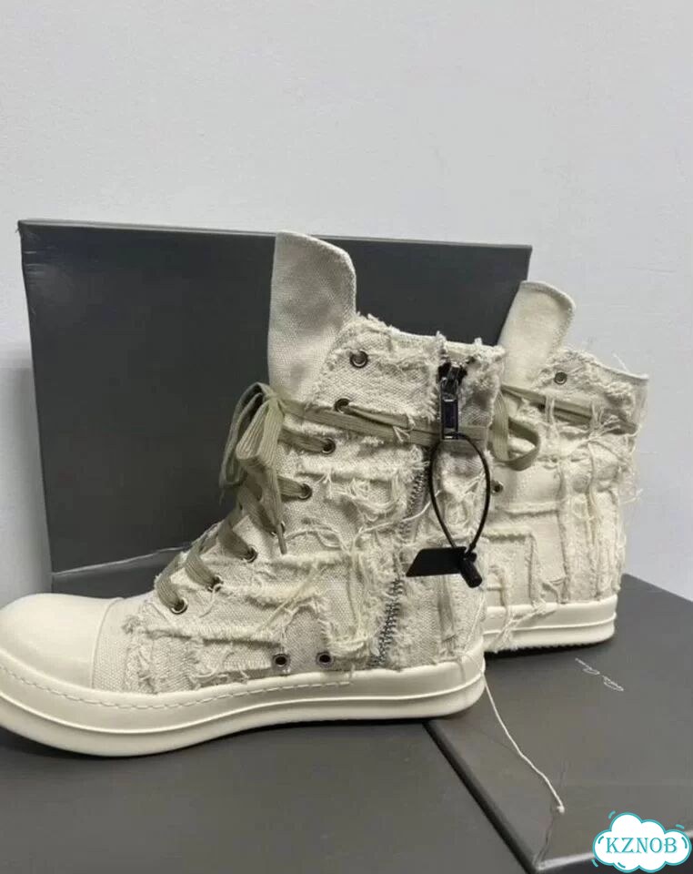 Кеды Rick Owens Ramones Slashed фото 3