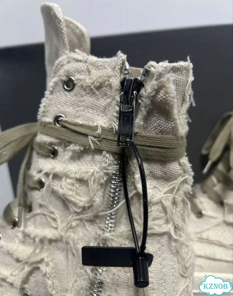 Кеды Rick Owens Ramones Slashed фото 7