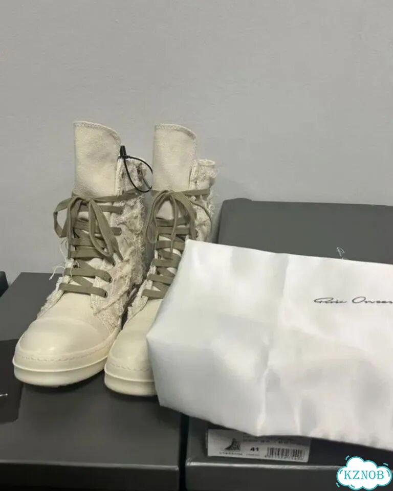 Кеды Rick Owens Ramones Slashed фото 8
