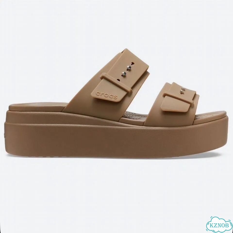 Шлепанцы Crocs Brooklyn Buckle Low фото 1