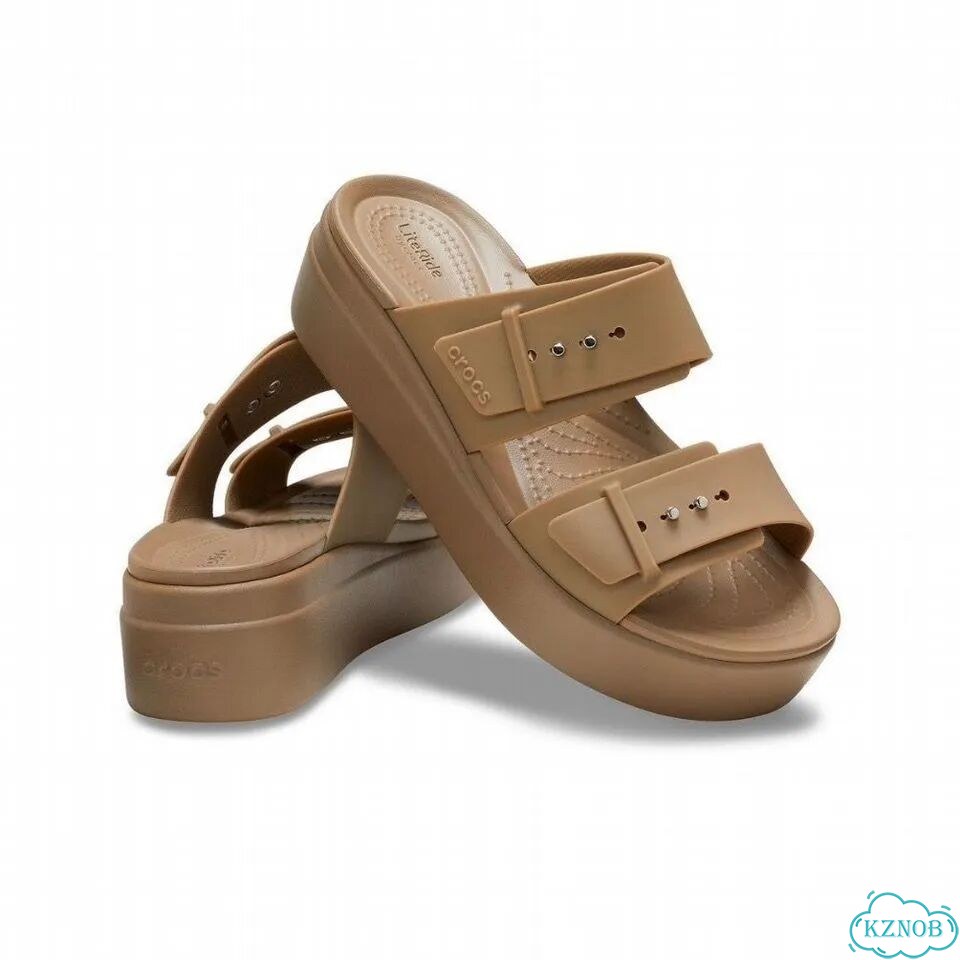 Шлепанцы Crocs Brooklyn Buckle Low фото 2