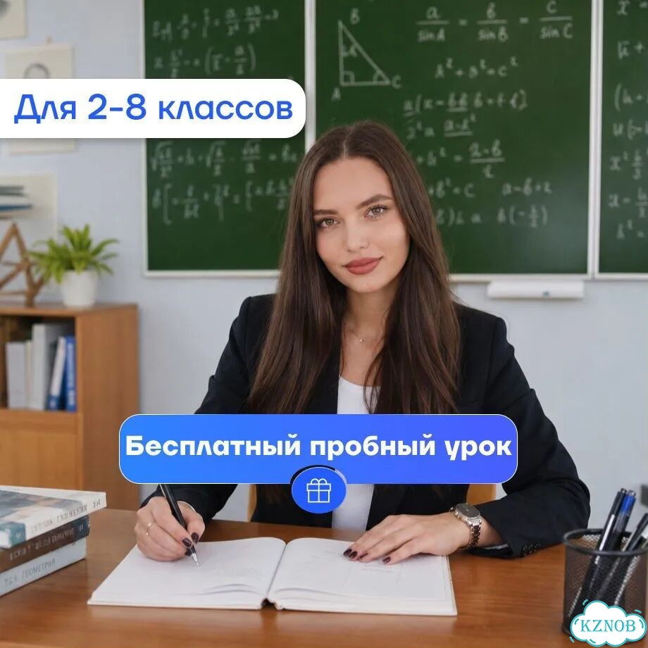 Репетитор по математике онлайн 2-8 класс фото 1