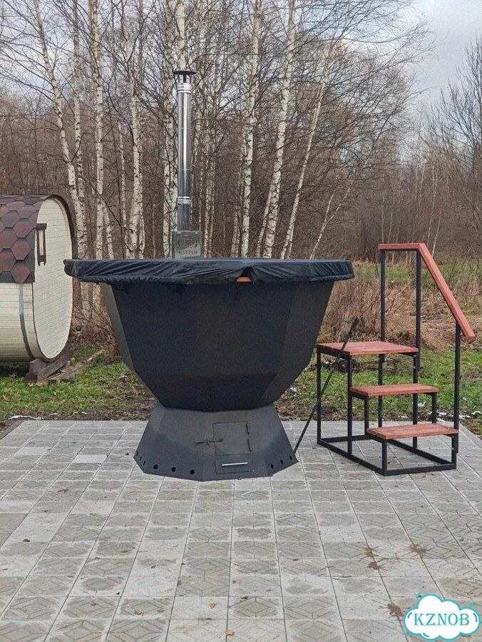 Сибирский банный чан, купель новый большой фото 4