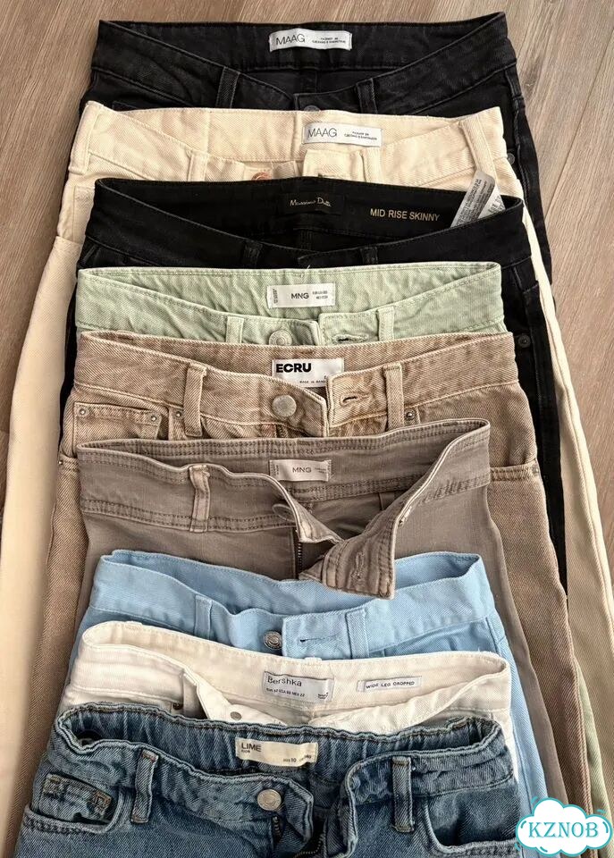 Джинсы женские bershka, massimo dutti, maag, lime фото 1