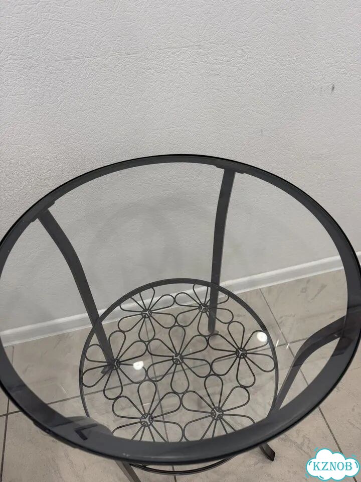 Журнальный столик IKEA со стеклом фото 3