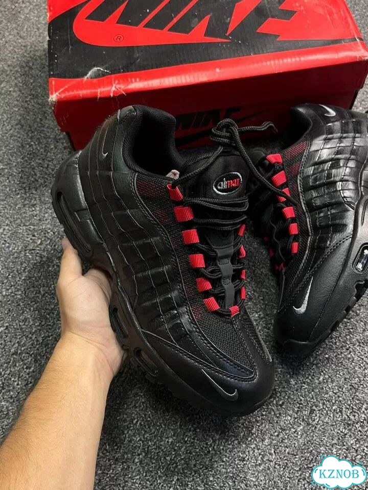 Кроссовки Nike air max 95 черные фото 2