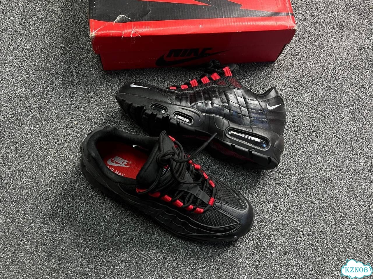 Кроссовки Nike air max 95 черные фото 4