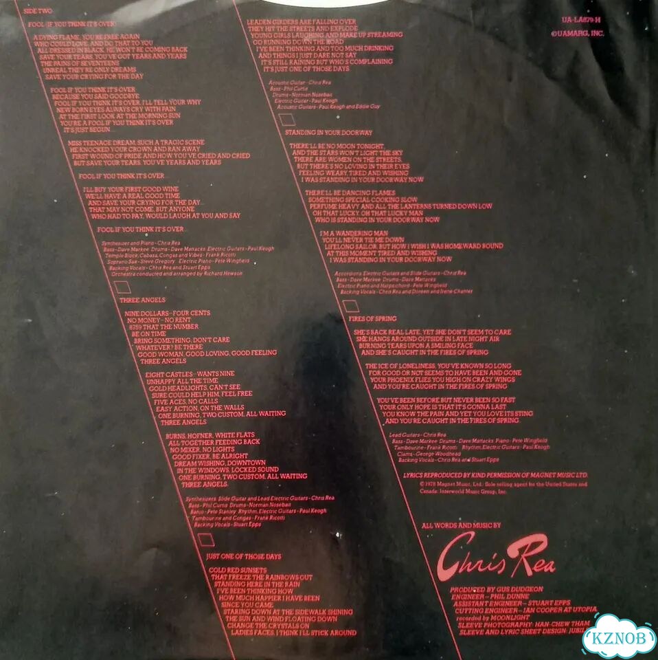 Chris Rea – Whatever Happened To Benny Santini фото 4