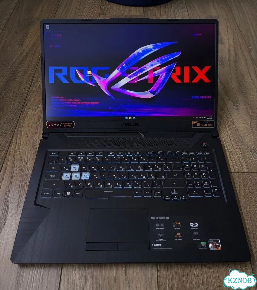 Большой игровой ноутбук asus TUF фото 1