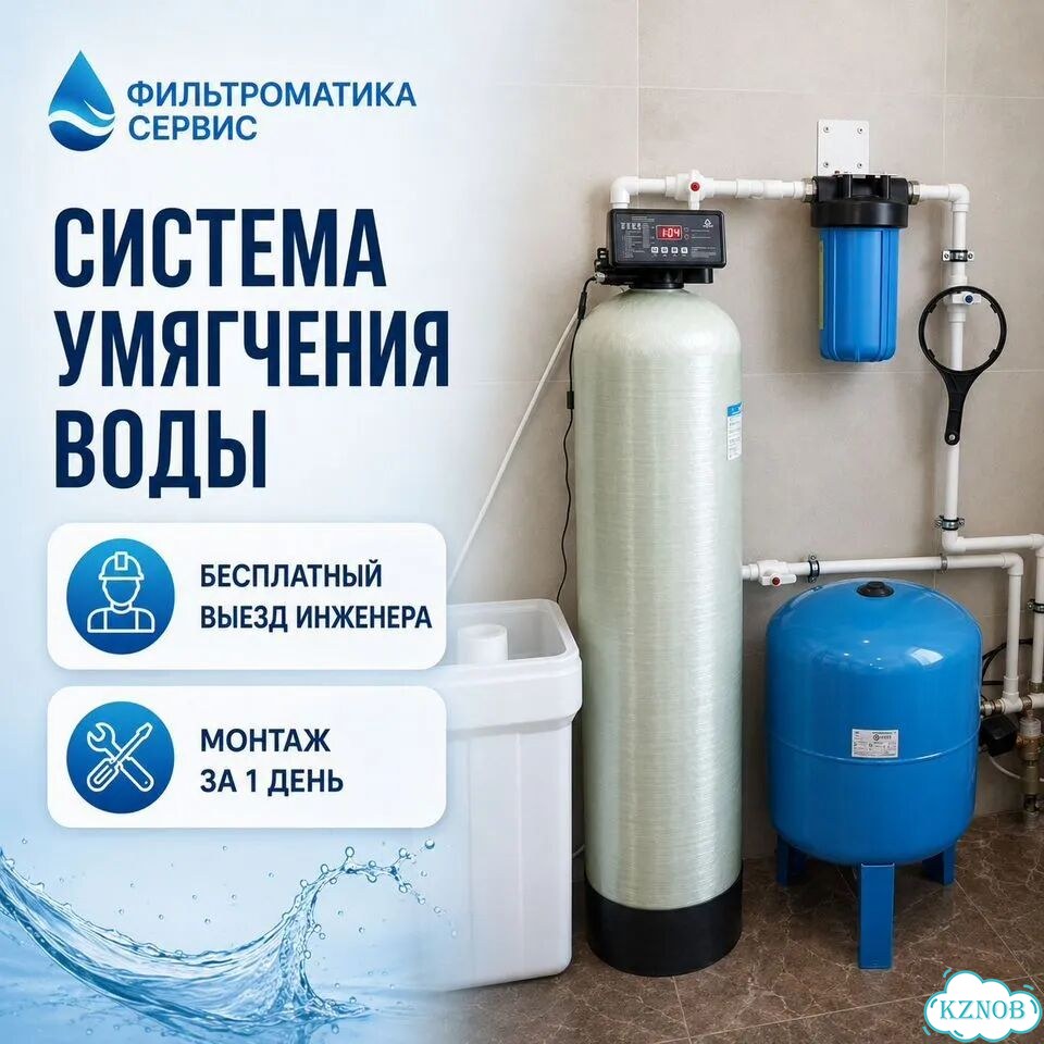 Фильтр от Железа и Жесткости. Система Водоочистки фото 1