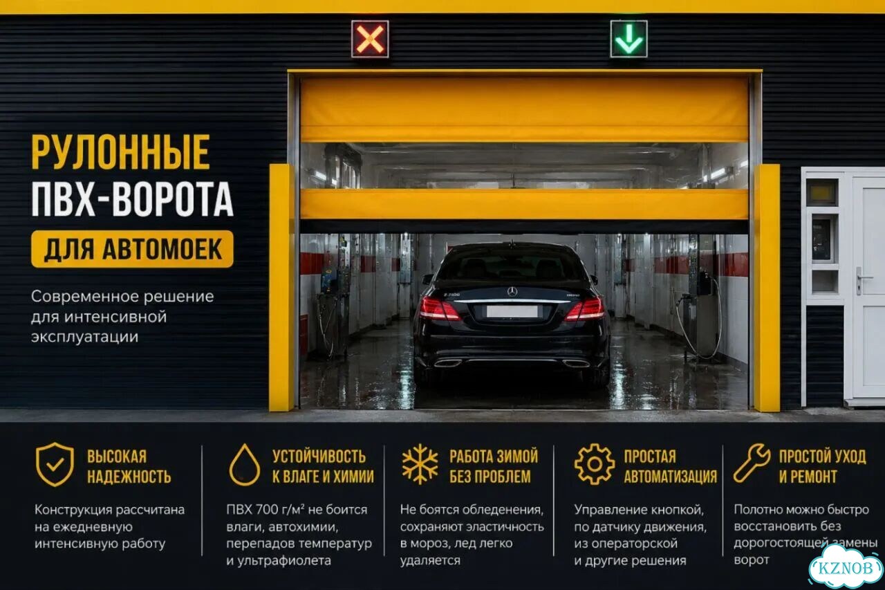 Скоростные рулонные ворота фото 1