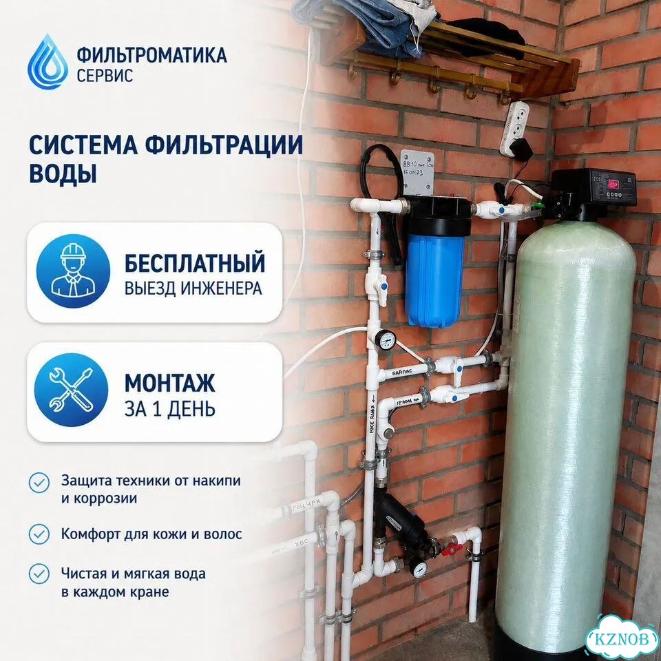 Фильтр от Жесткости. Очистка Воды фото 1