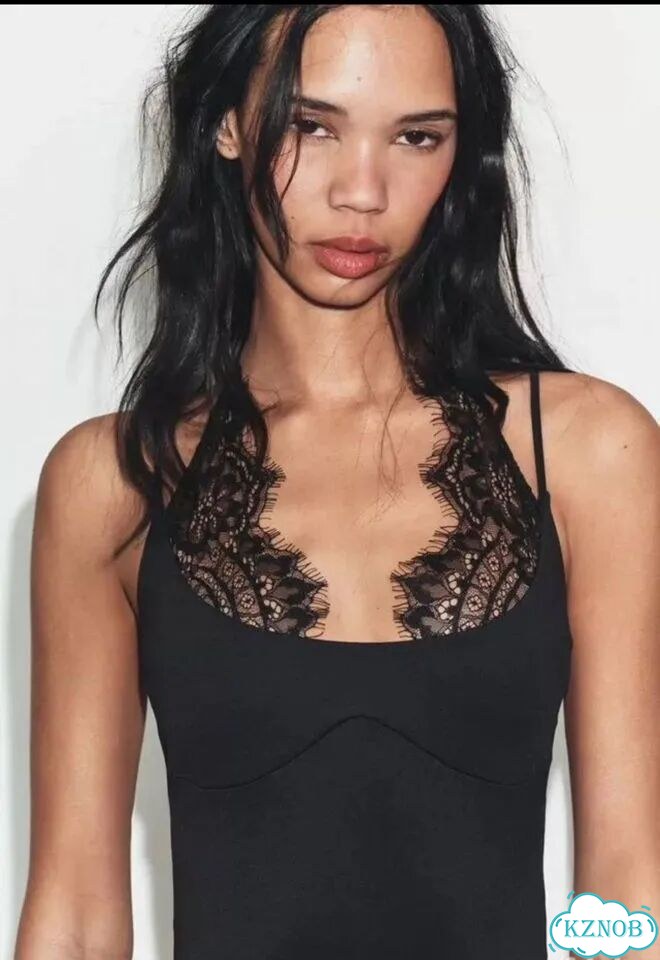 Боди с кружевом Zara фото 1