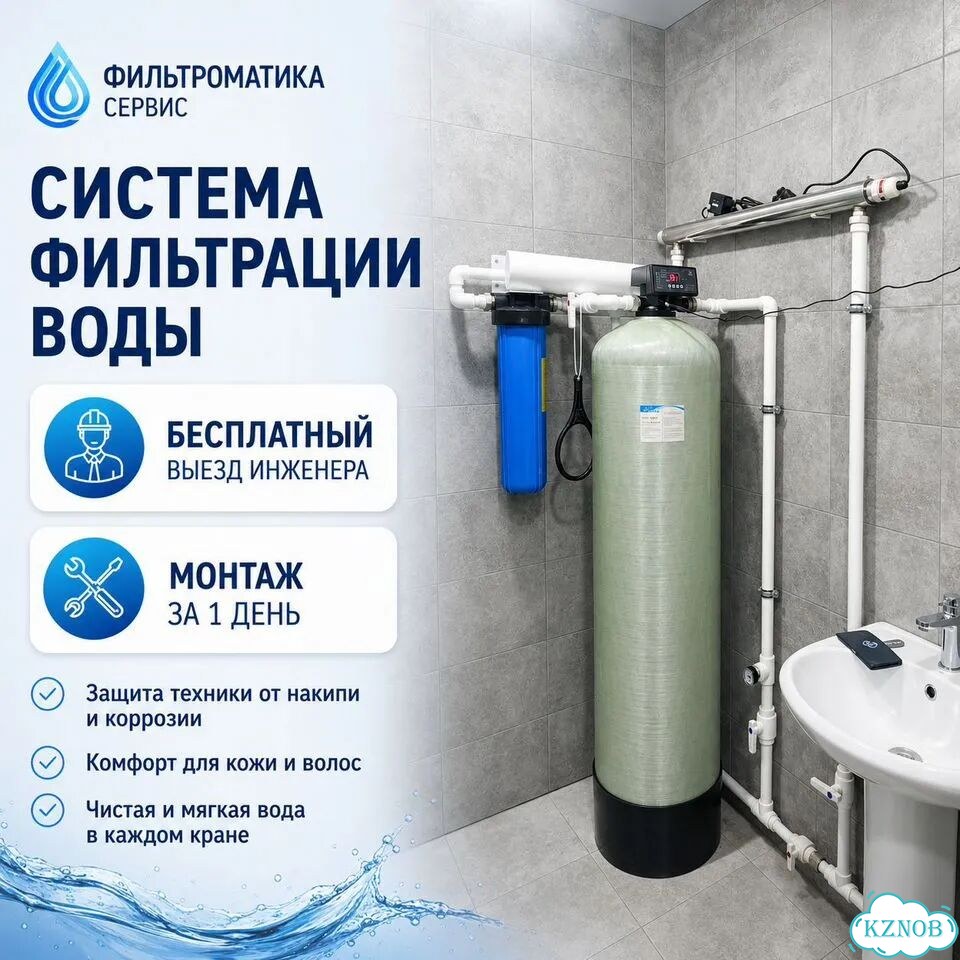 Фильтр от Железа. Система Фильтрации Воды фото 1