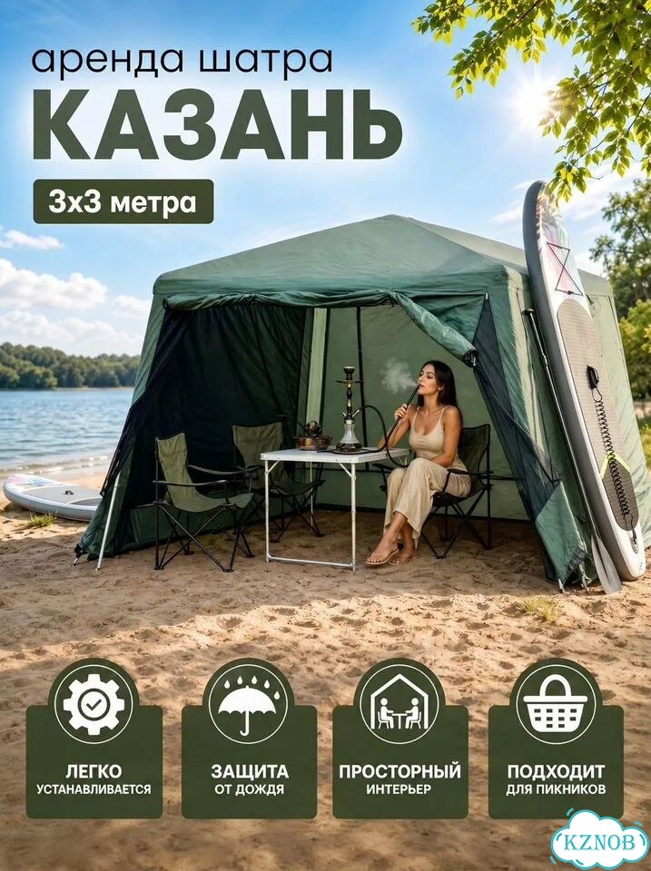 Шатер в аренду 3*3 / все для кемпинга фото 2