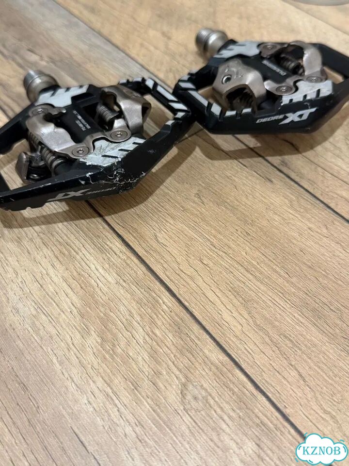 Контактные педали shimano xt - M8120 фото 3