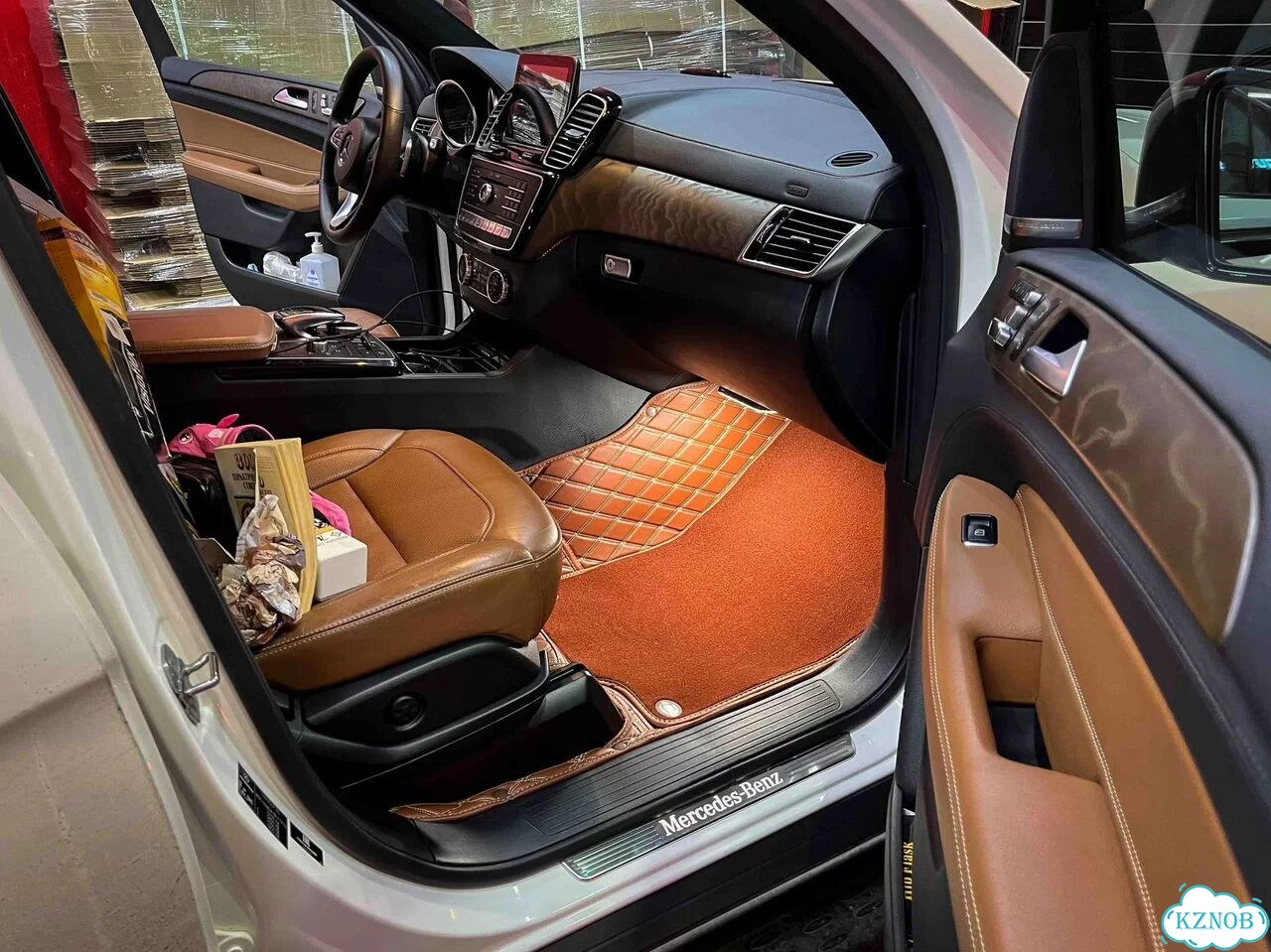 3Д коврики Mercedes-Benz GLS 2018 X166 фото 3