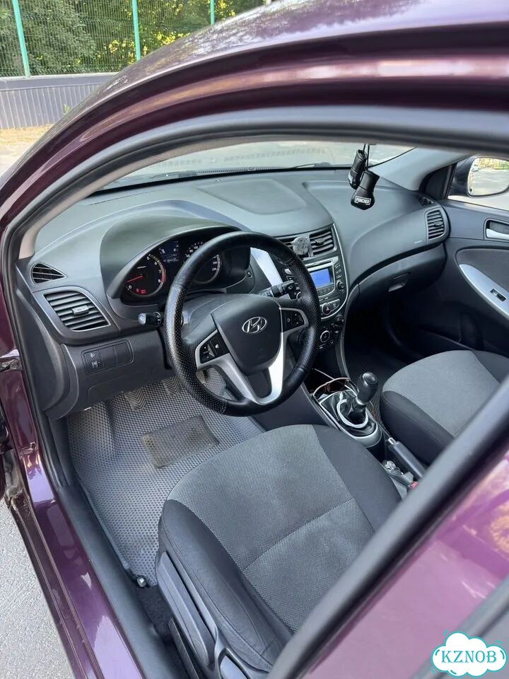 Hyundai Solaris 1.4 MT, 2011, 184 000 км фото 13