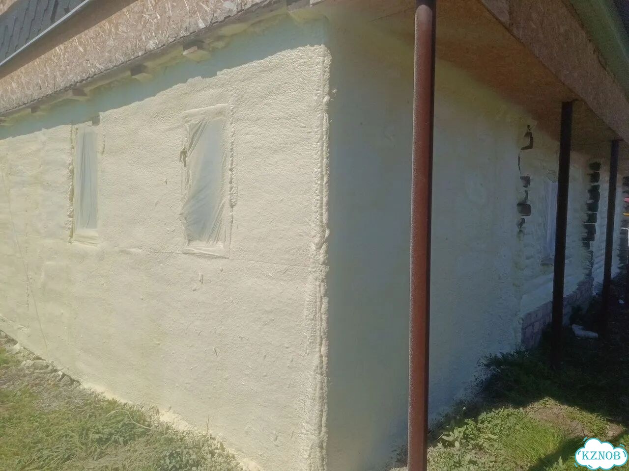 Утепление фасада пенополиуретаном, утепление дома фото 3