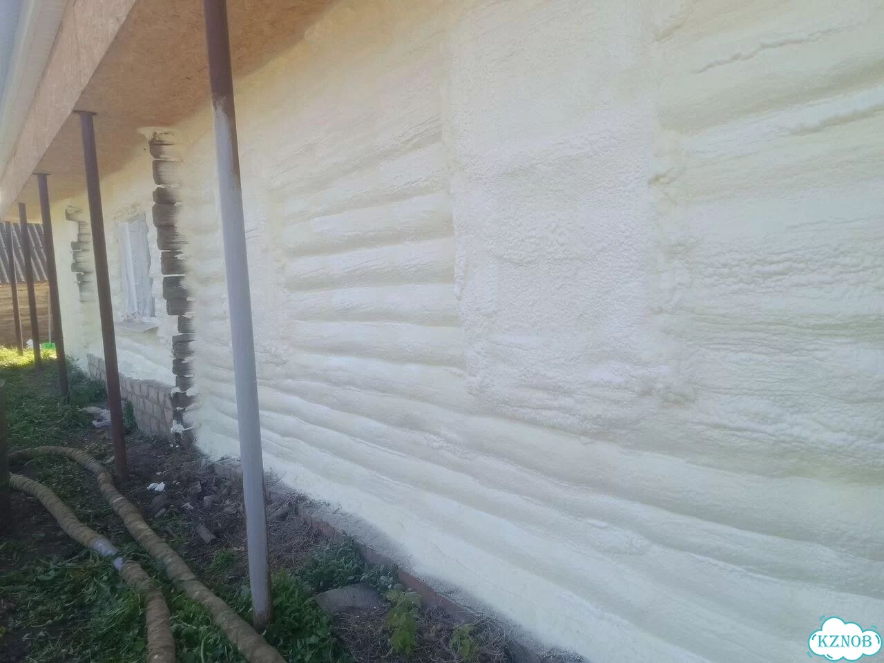 Утепление фасада пенополиуретаном, утепление дома фото 4