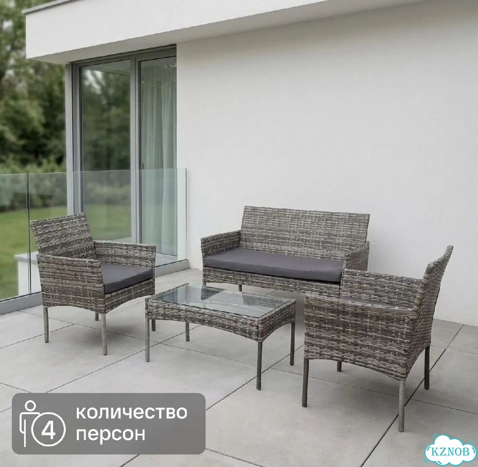 Набор мебели из искуственного ротанга фото 1