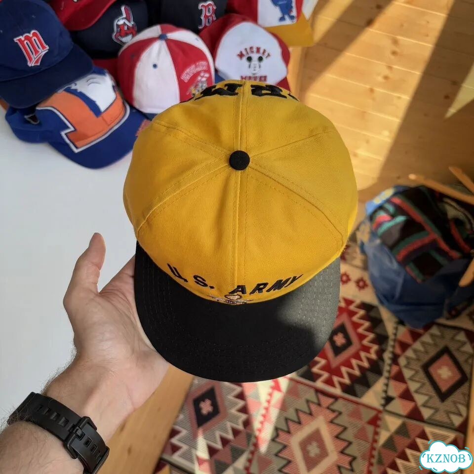 1980's US Army x made in USA vintage cap фото 6