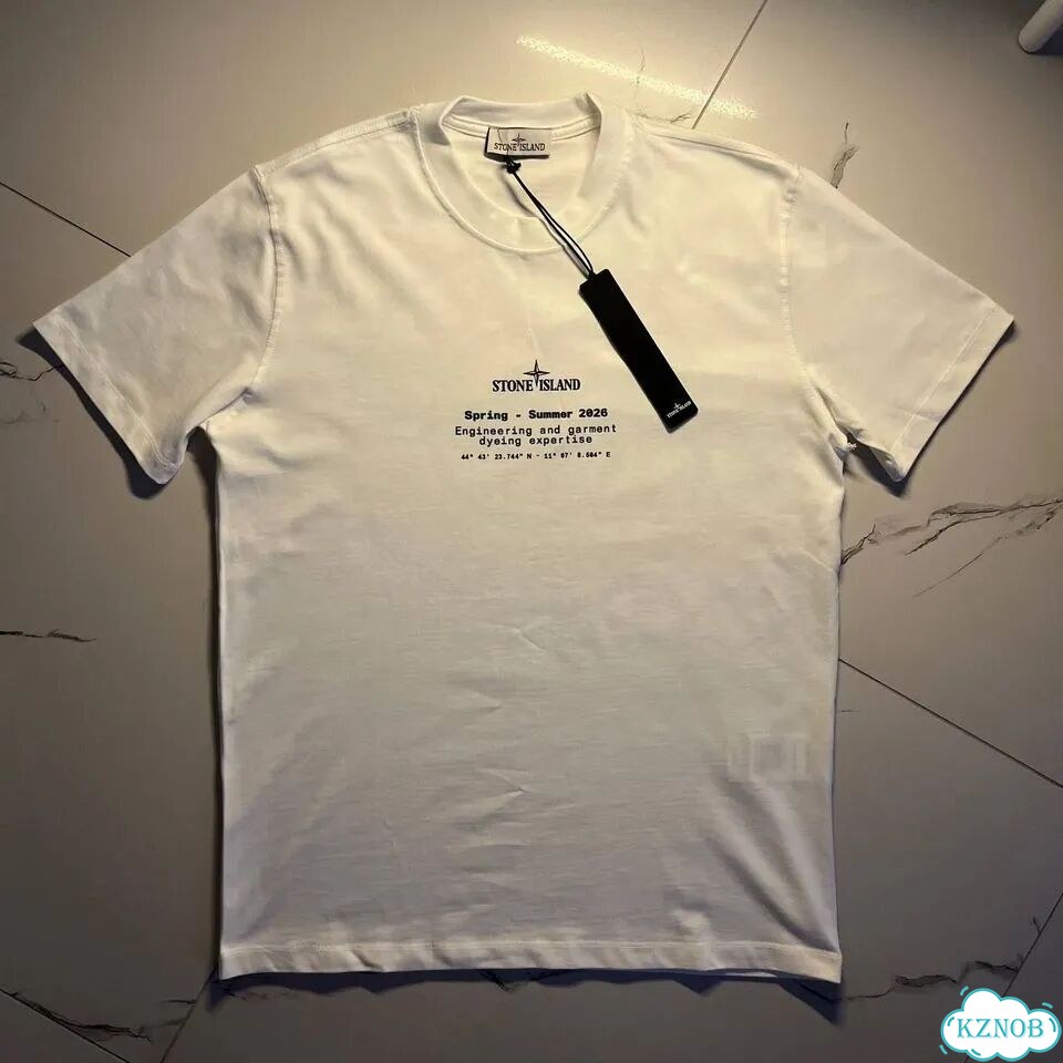 Футболка Stone island белая эксклюзив фото 3
