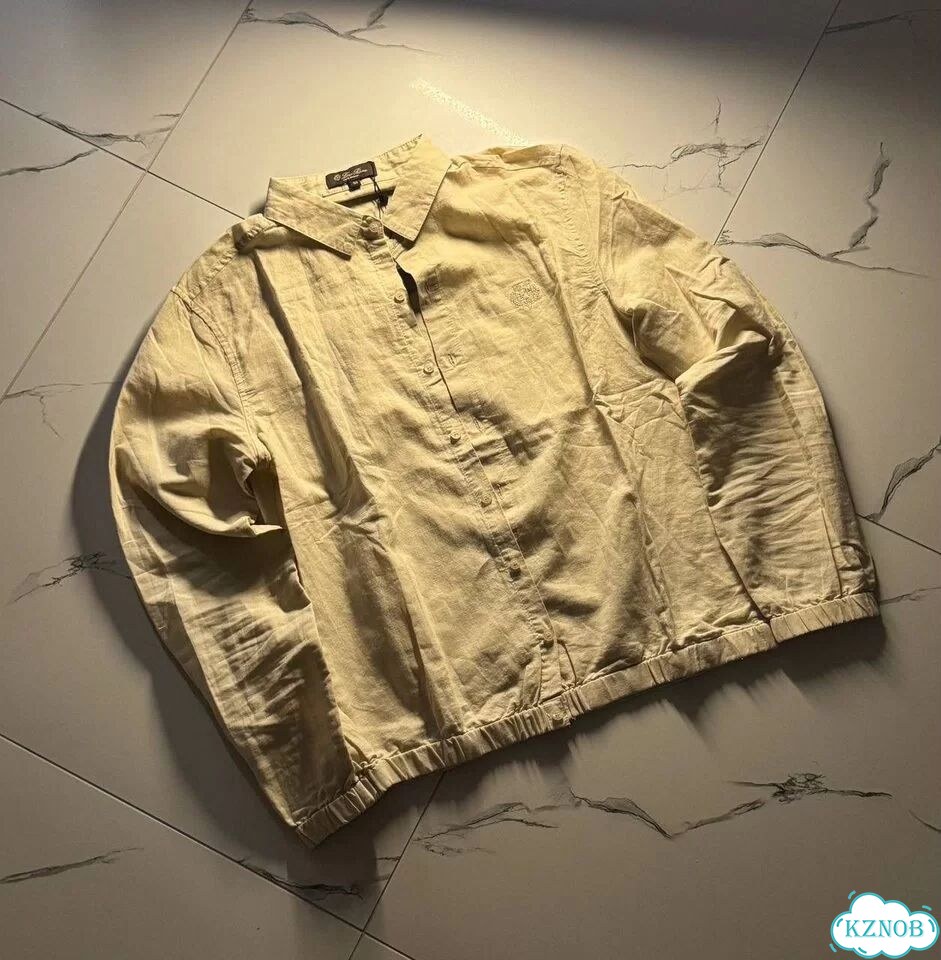 Льняная рубашка Loro piana фото 8