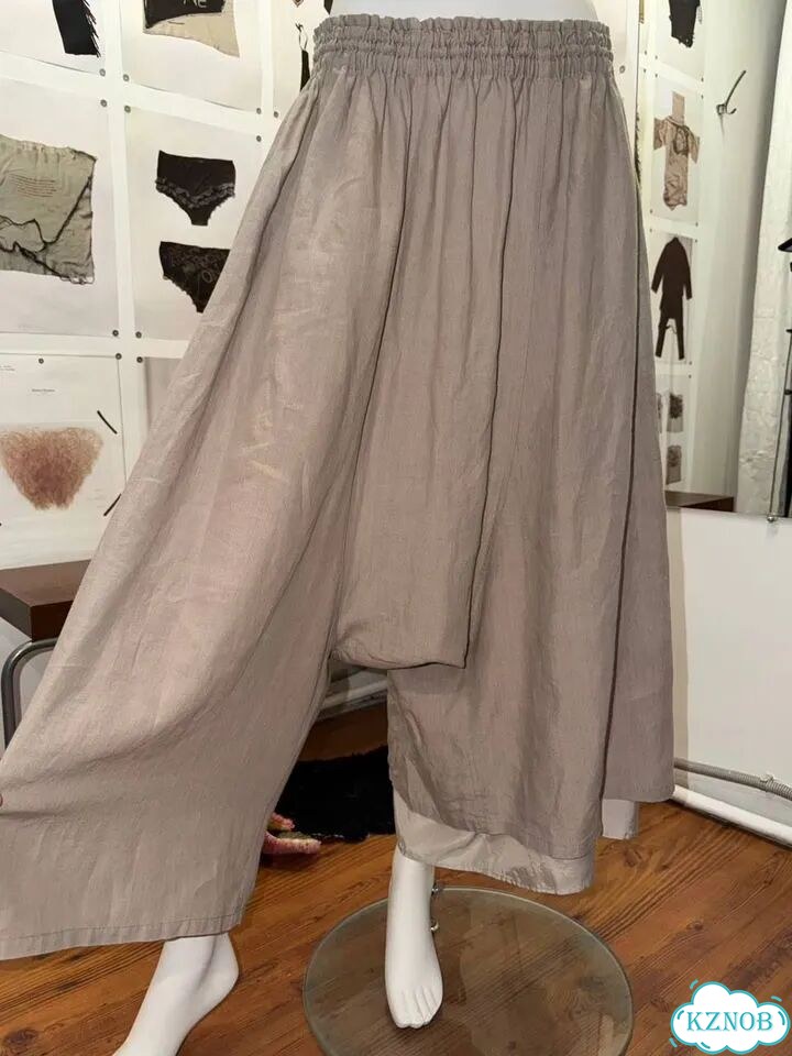 Льняные брюки Y's Yohji Yamamoto (2707) фото 4