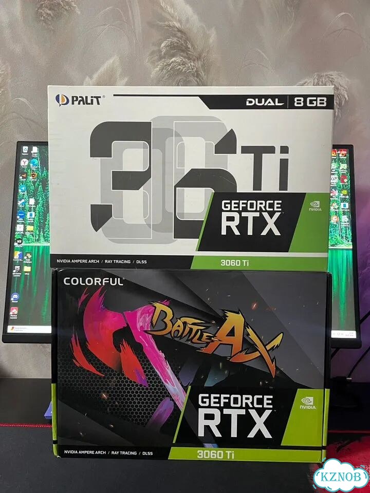Видеокарта palit rtx 3060ti dual 8gb фото 1