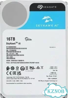 Жесткий диск Seagate skyhawkai ST16000VE004 фото 1
