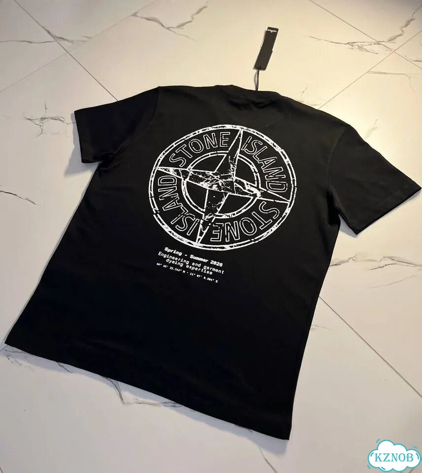 Футболка Stone island чёрная эксклюзив фото 4