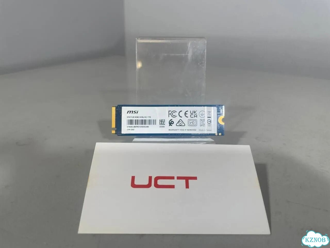 SSD M.2 MSI Spatium M390 1TB фото 1